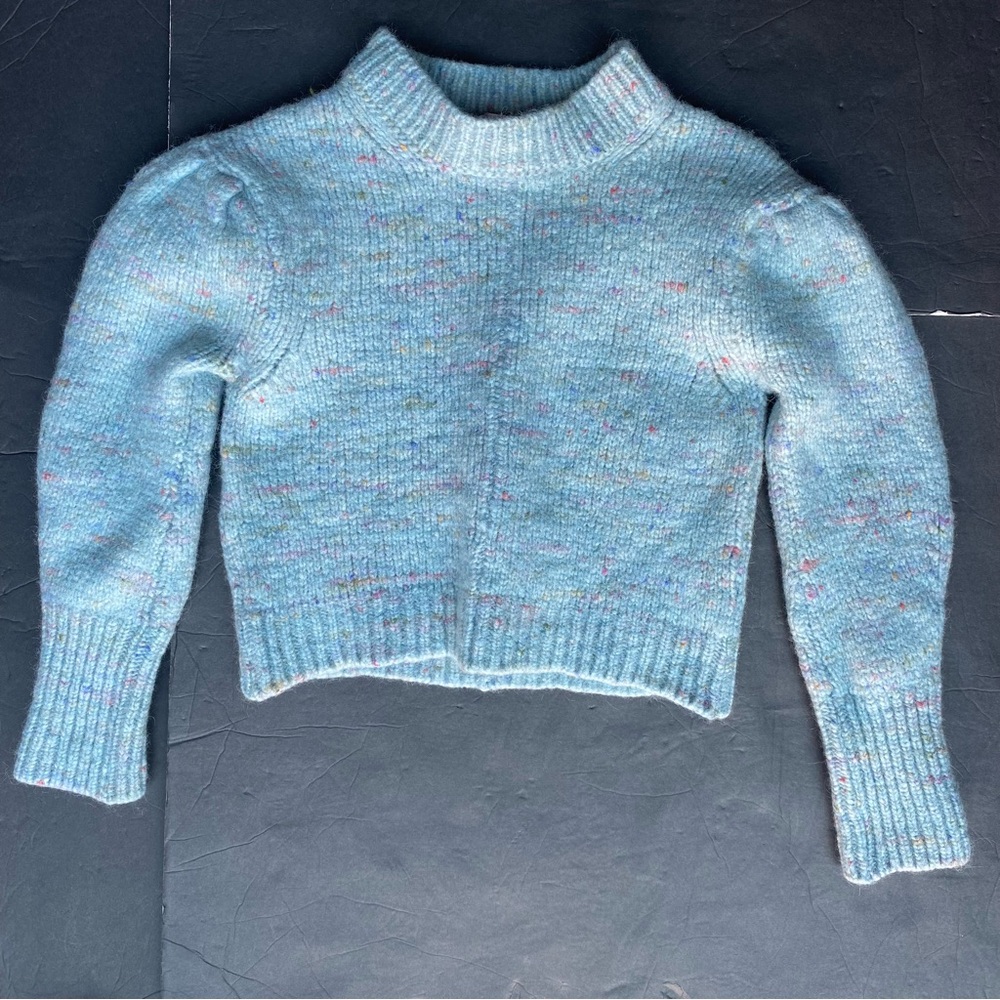 SOMETHING NAVY Alpaca wool crop Sweater size Small